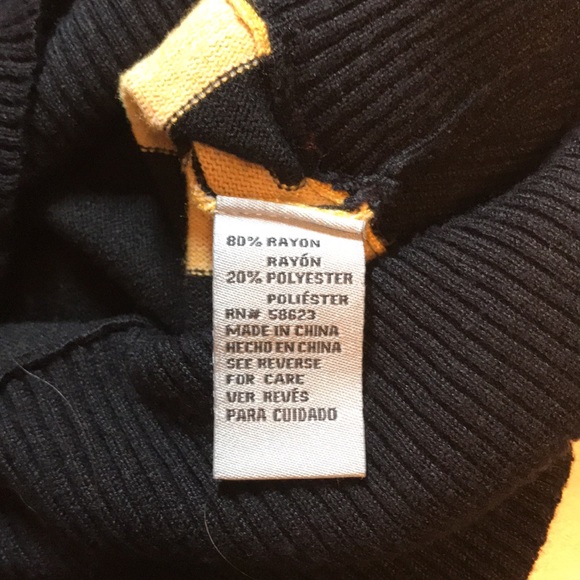 Carol Rose Striped Sweater Size Small - Picture 7 of 7